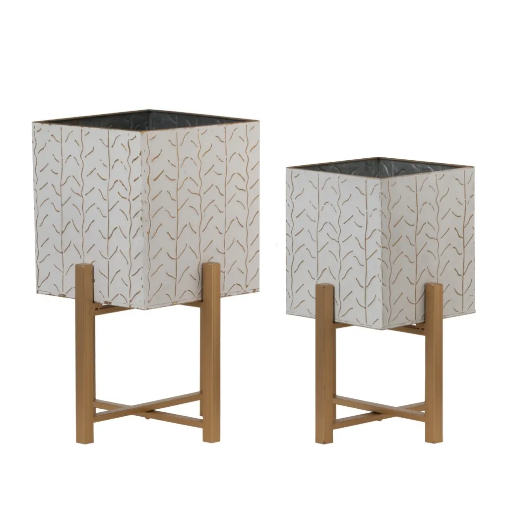 A&B Home Small Classic Planters Set of 2