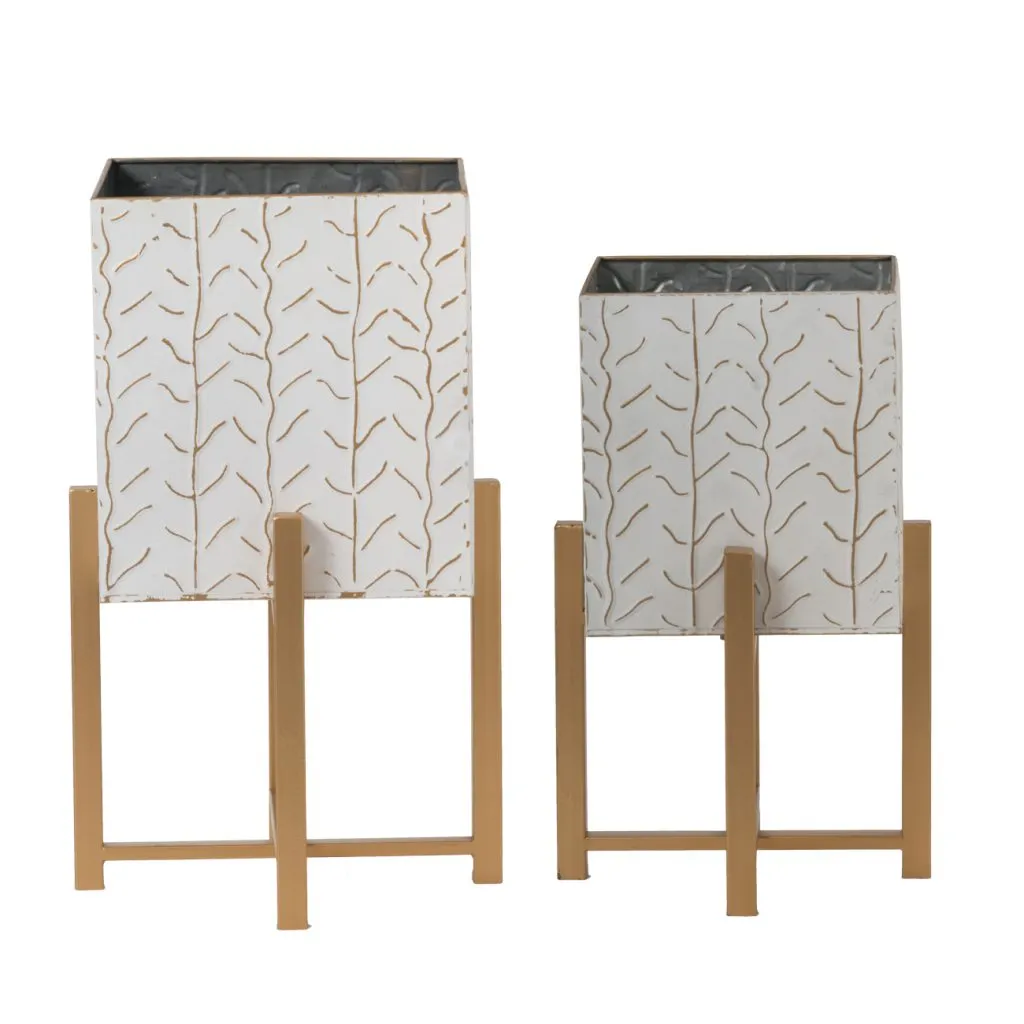 A&B Home Small Classic Planters Set of 2