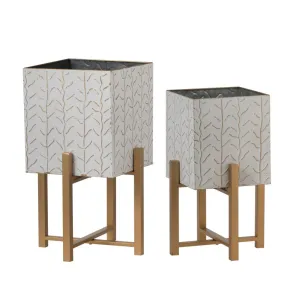 A&B Home Small Classic Planters Set of 2