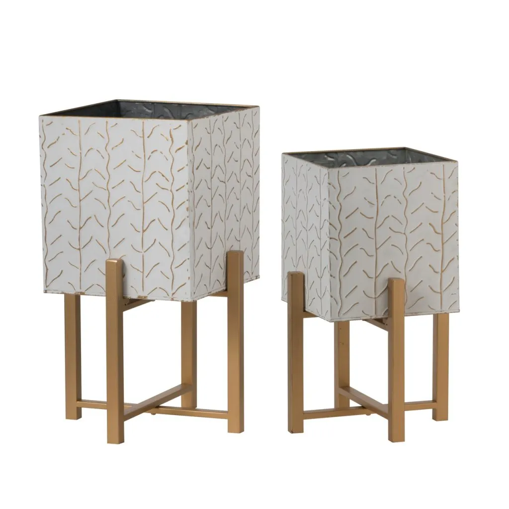A&B Home Small Classic Planters Set of 2