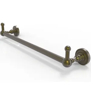 Allied Brass Dottingham Collection 30" Towel Bar with Integrated Hooks DT-41-30-PEG-ABR