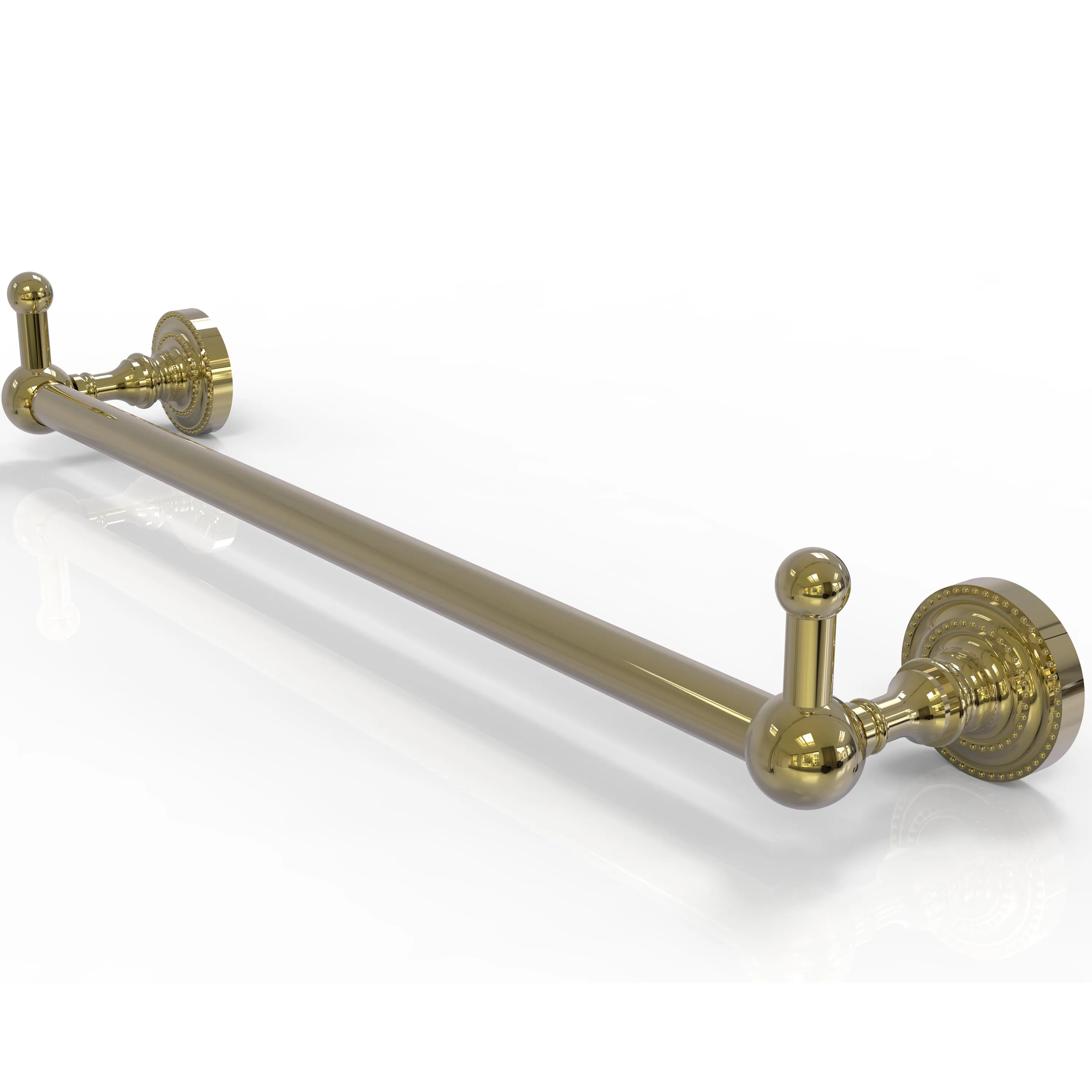 Allied Brass Dottingham Collection 30" Towel Bar with Integrated Hooks DT-41-30-PEG-ABR