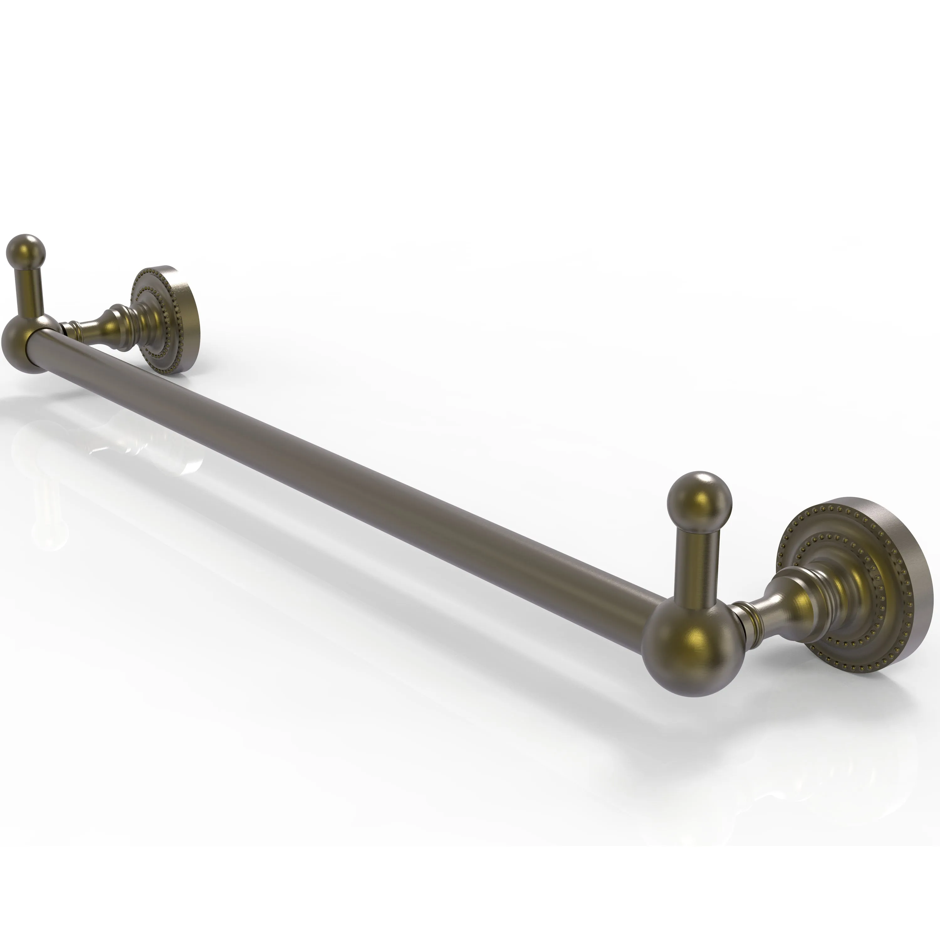 Allied Brass Dottingham Collection 30" Towel Bar with Integrated Hooks DT-41-30-PEG-ABR