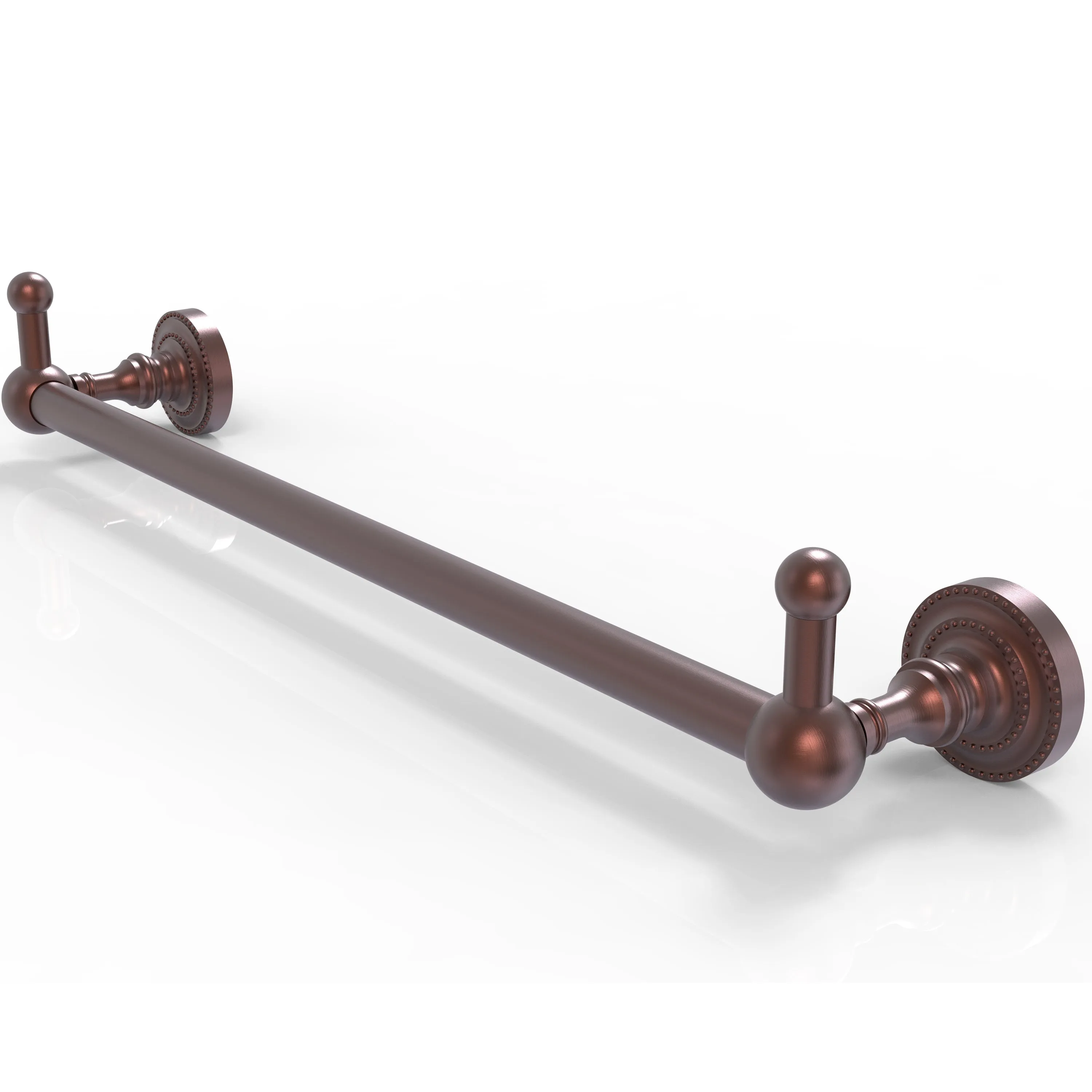 Allied Brass Dottingham Collection 30" Towel Bar with Integrated Hooks DT-41-30-PEG-ABR