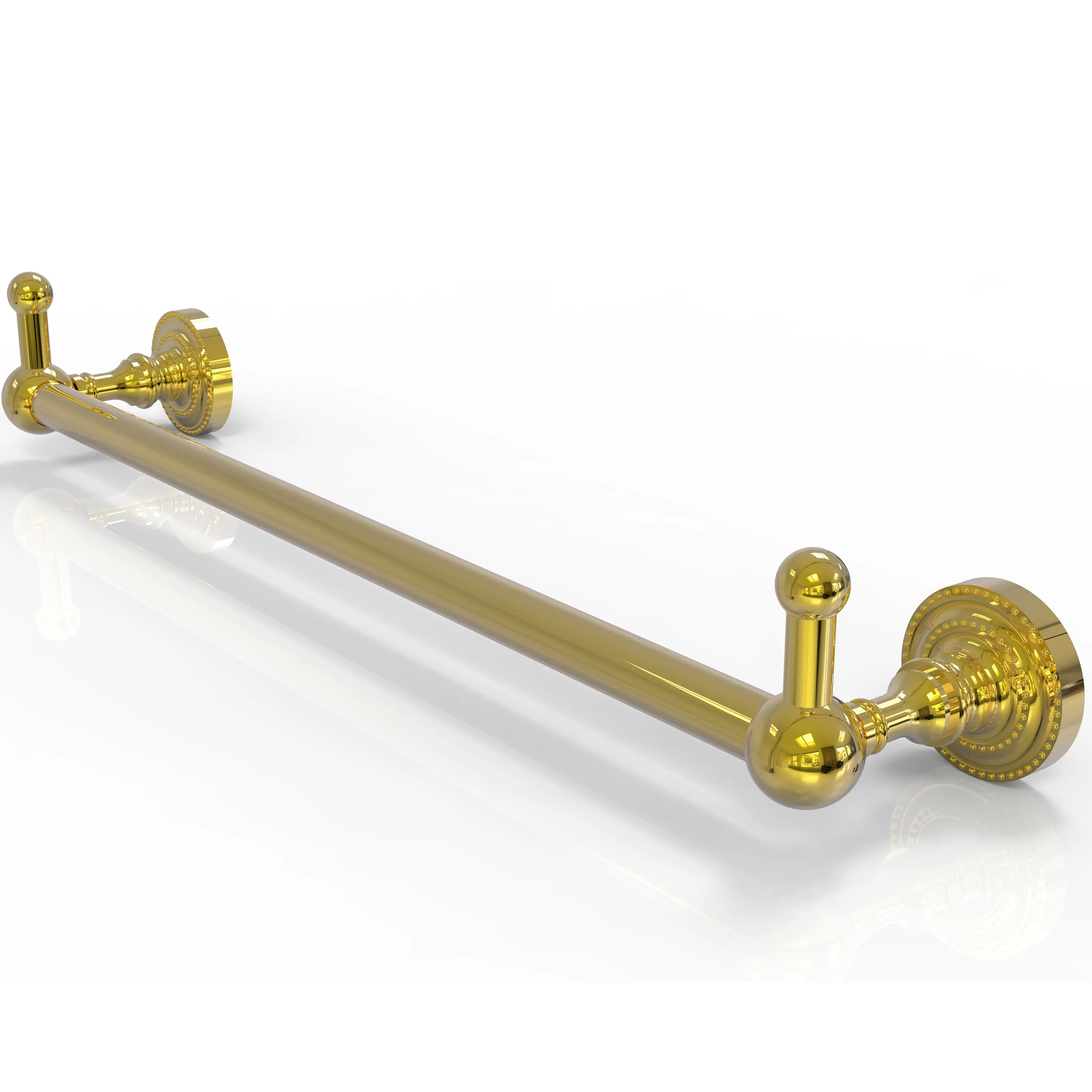 Allied Brass Dottingham Collection 30" Towel Bar with Integrated Hooks DT-41-30-PEG-ABR