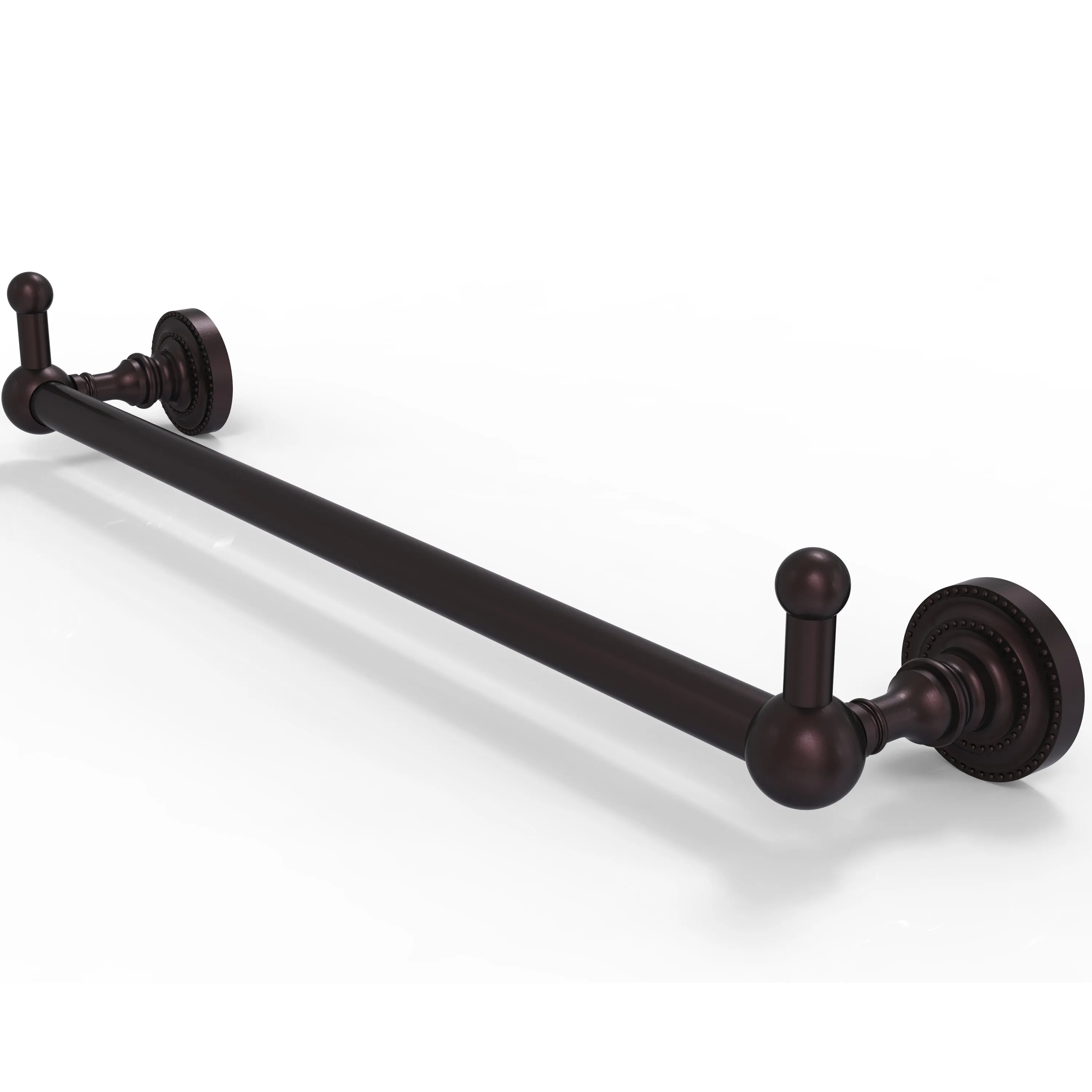 Allied Brass Dottingham Collection 30" Towel Bar with Integrated Hooks DT-41-30-PEG-ABR