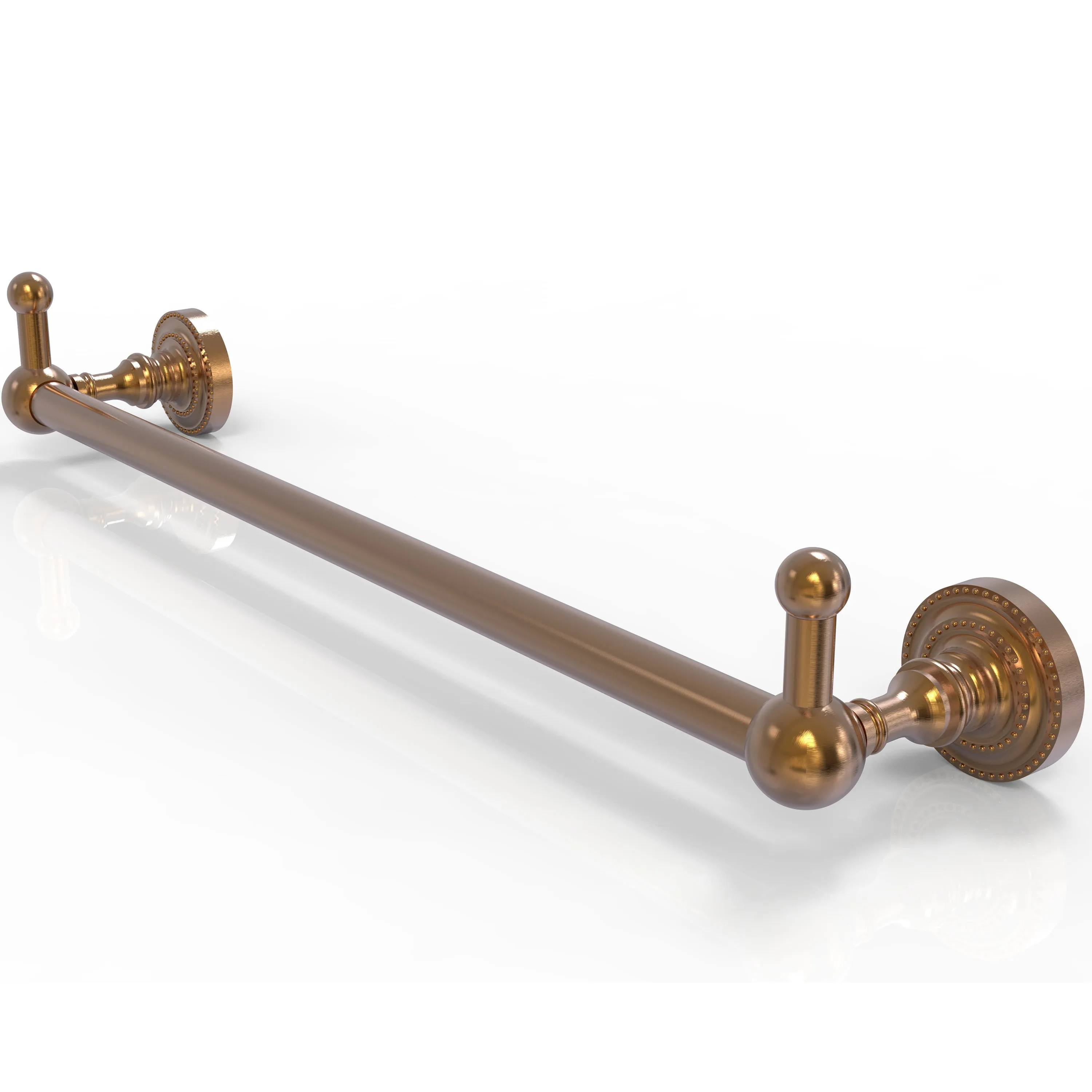 Allied Brass Dottingham Collection 30" Towel Bar with Integrated Hooks DT-41-30-PEG-ABR