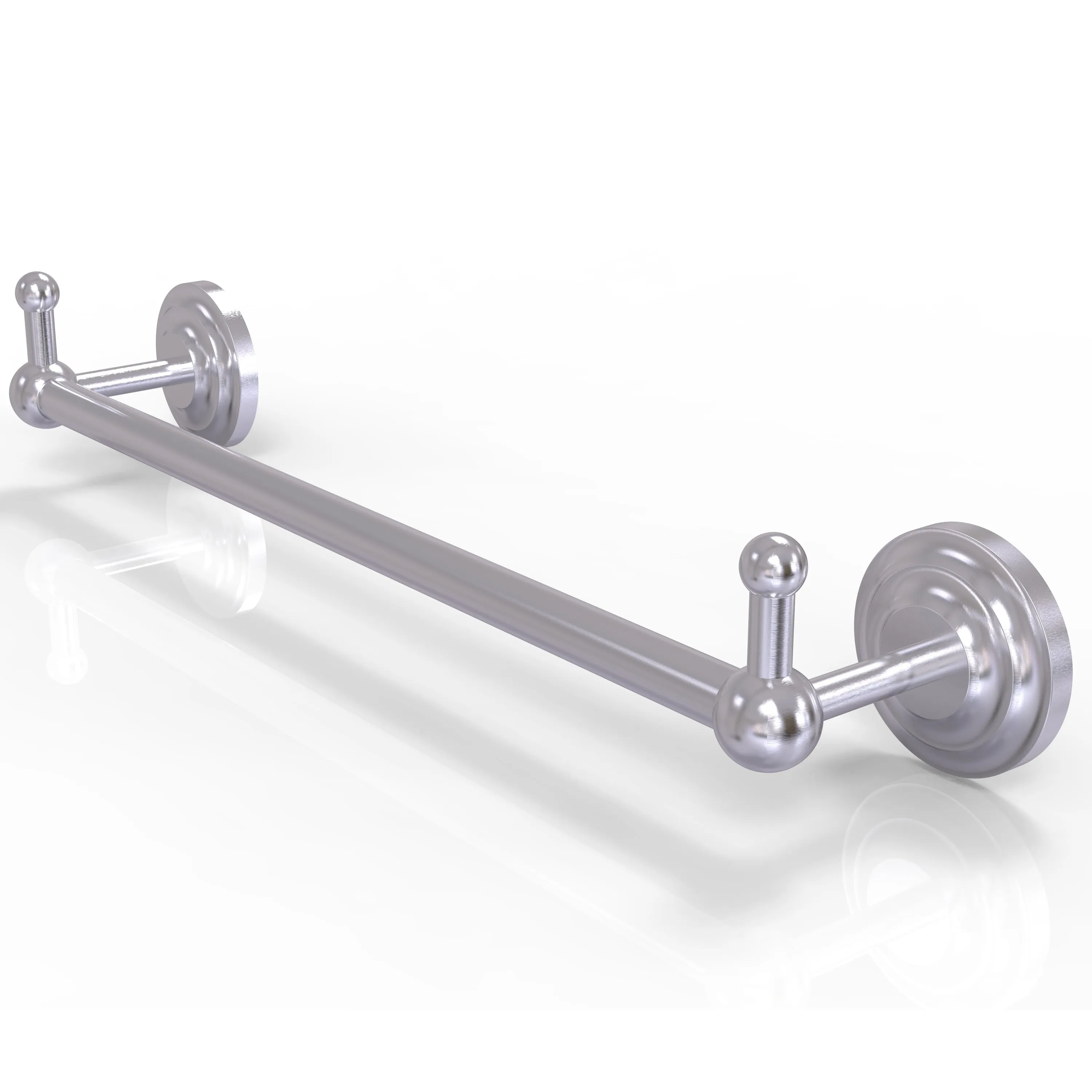 Allied Brass Prestige Que New Collection 18" Towel Bar with Integrated Hooks PQN-41-18-PEG-ABR