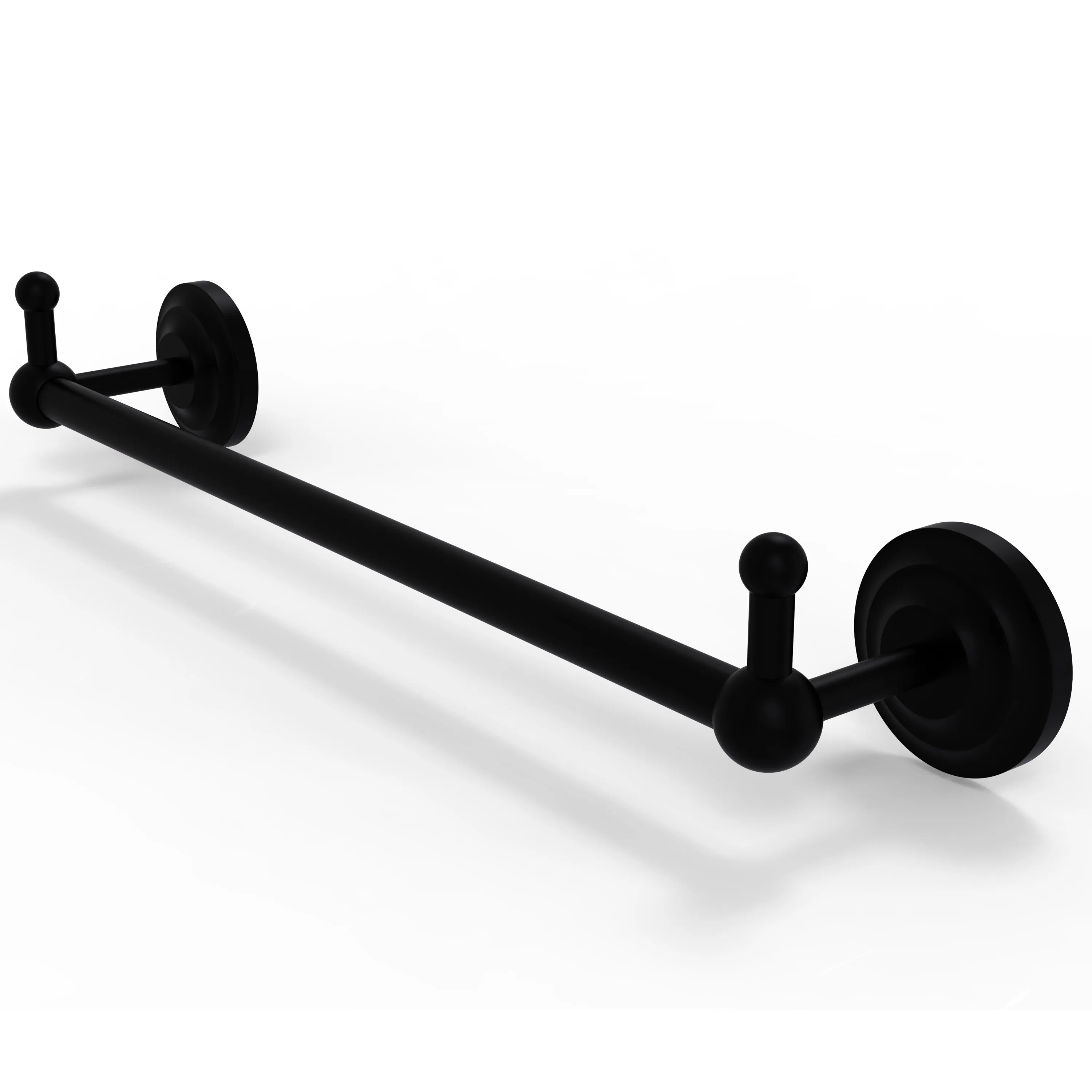 Allied Brass Prestige Que New Collection 18" Towel Bar with Integrated Hooks PQN-41-18-PEG-ABR