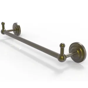 Allied Brass Prestige Que New Collection 18" Towel Bar with Integrated Hooks PQN-41-18-PEG-ABR