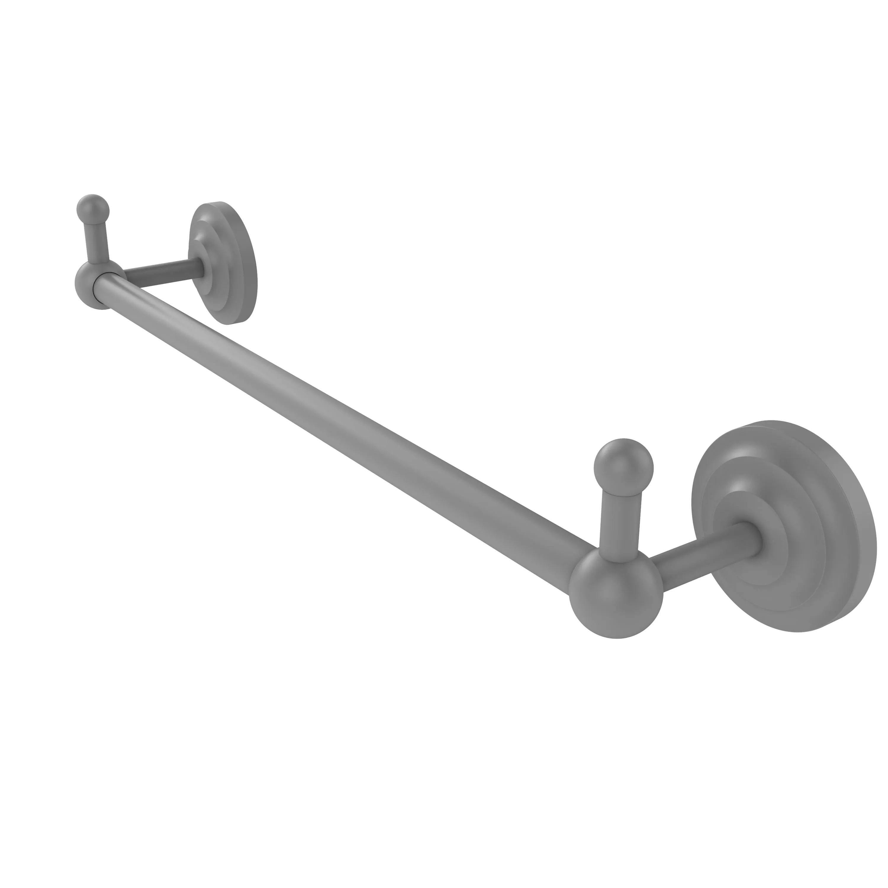 Allied Brass Prestige Que New Collection 18" Towel Bar with Integrated Hooks PQN-41-18-PEG-ABR