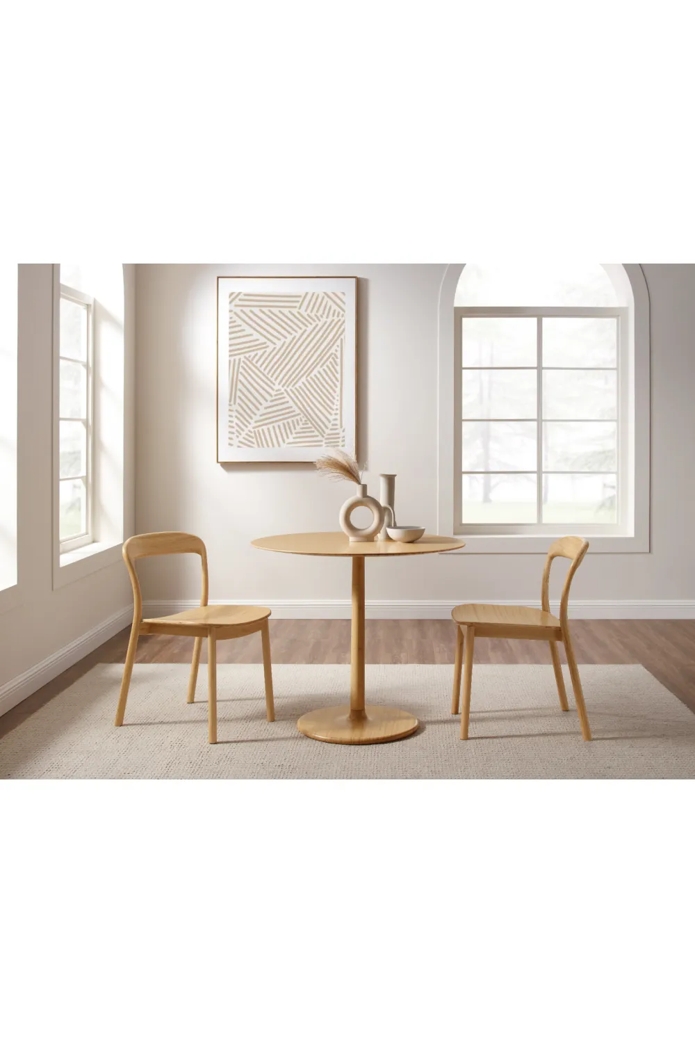 Bamboo Open-Framed Dining Chair (Set of 2) | Greenington Hanna
