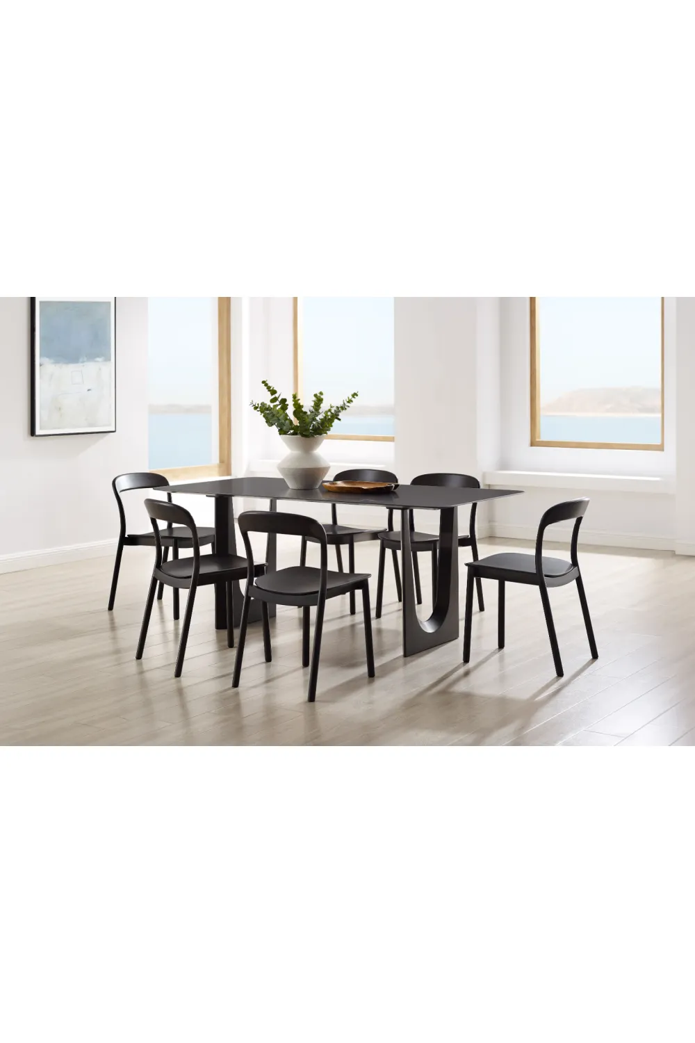 Bamboo Open-Framed Dining Chair (Set of 2) | Greenington Hanna