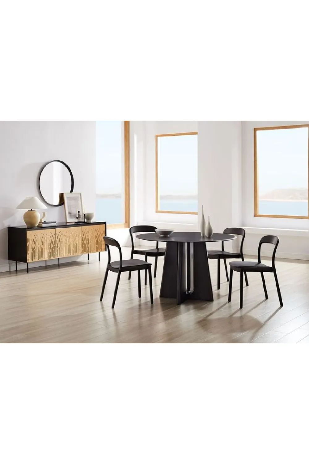 Bamboo Open-Framed Dining Chair (Set of 2) | Greenington Hanna