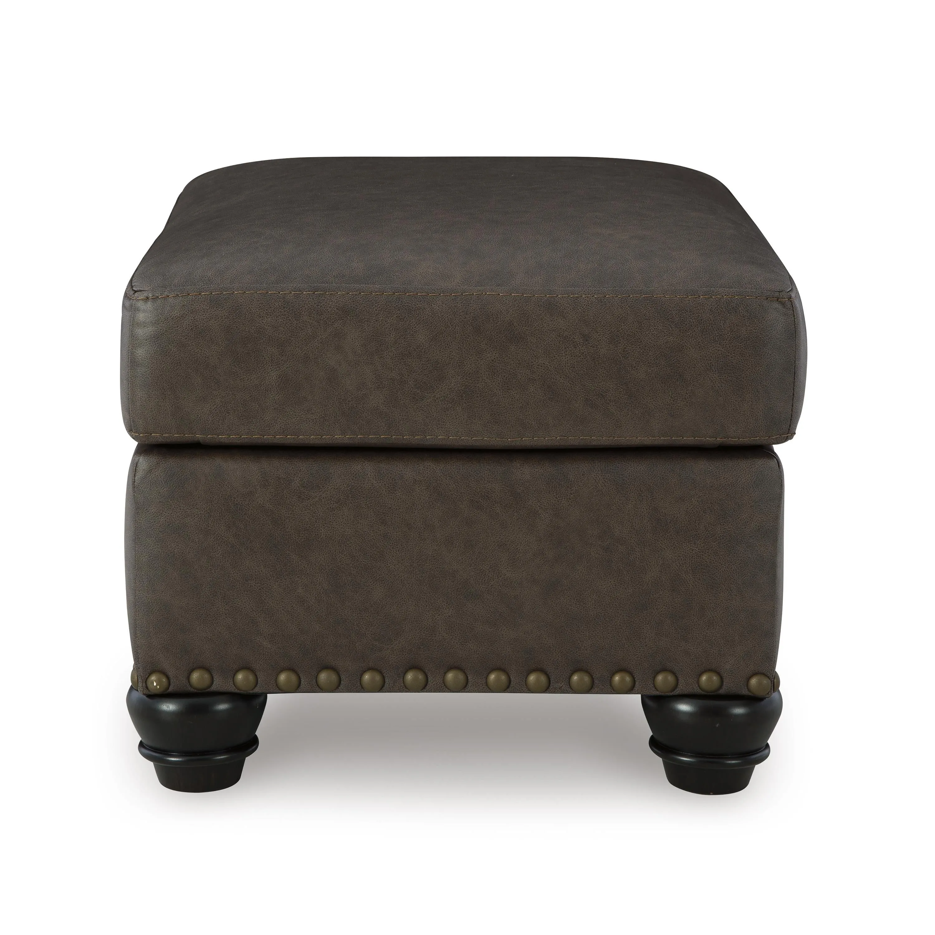 Benchcraft Roxmere Leather Look Ottoman 5550314