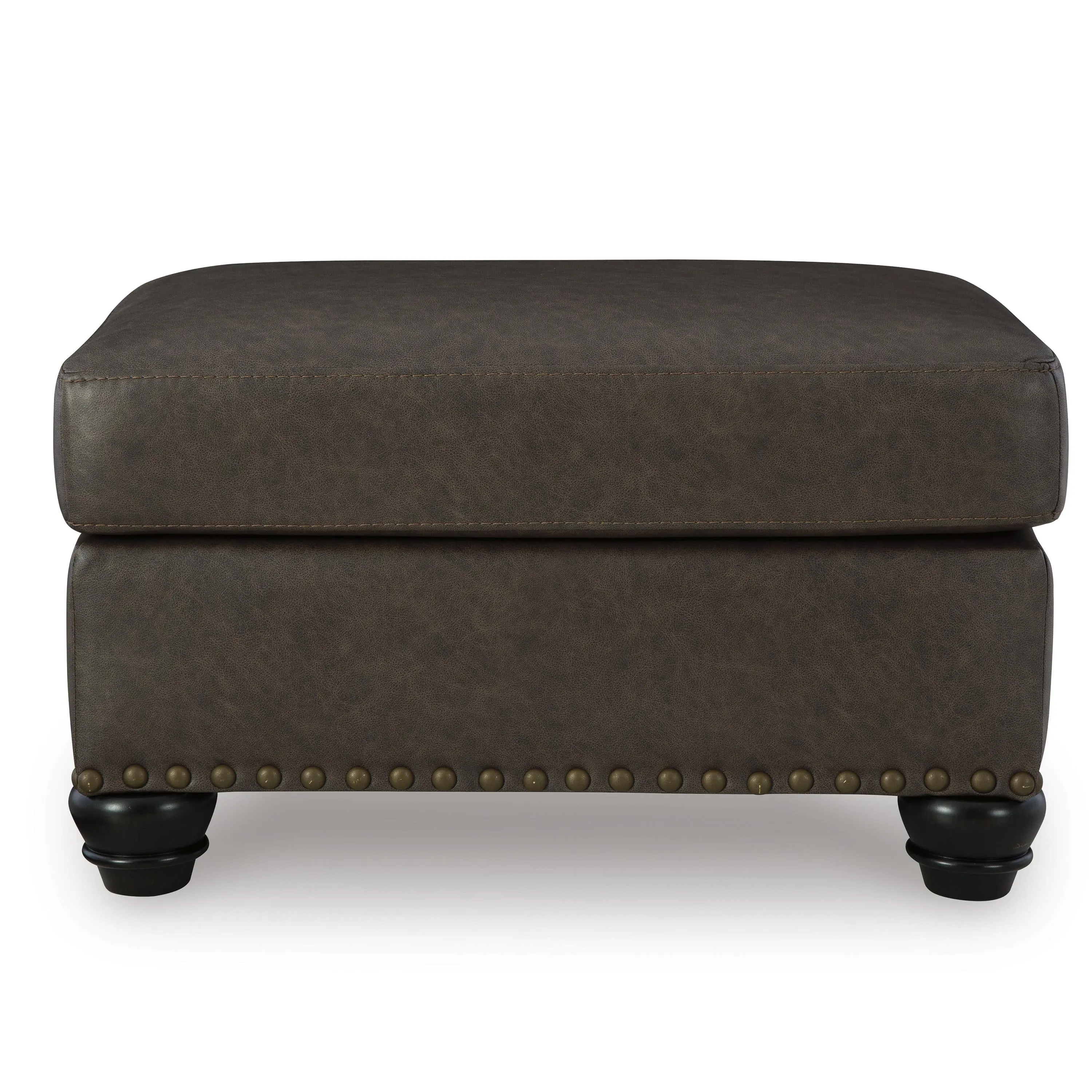 Benchcraft Roxmere Leather Look Ottoman 5550314