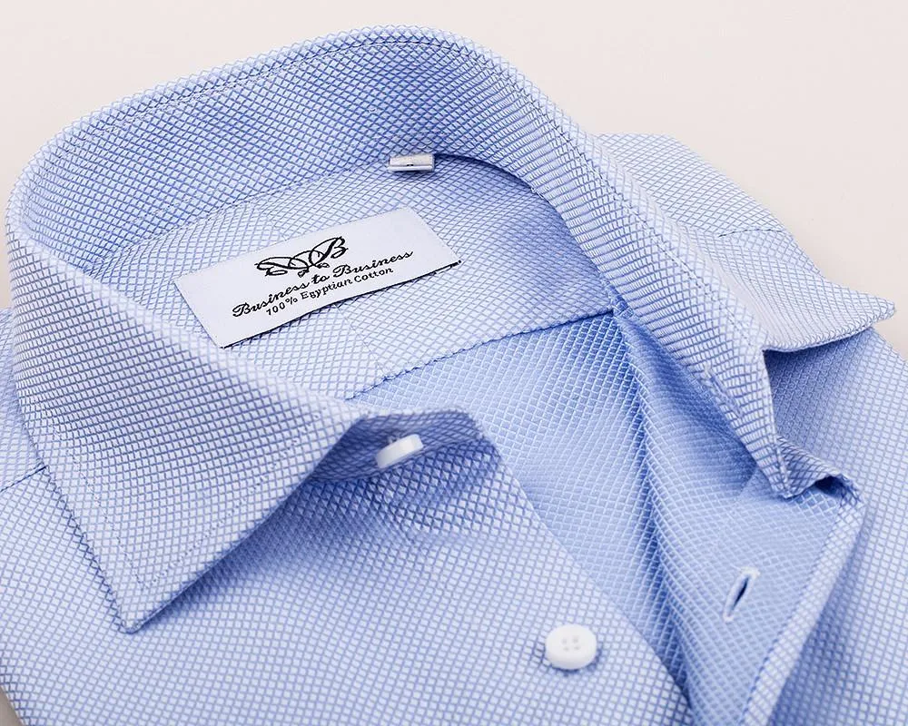 Blue Diamond Marcella Formal Dress Shirt Luxury Business Fashion