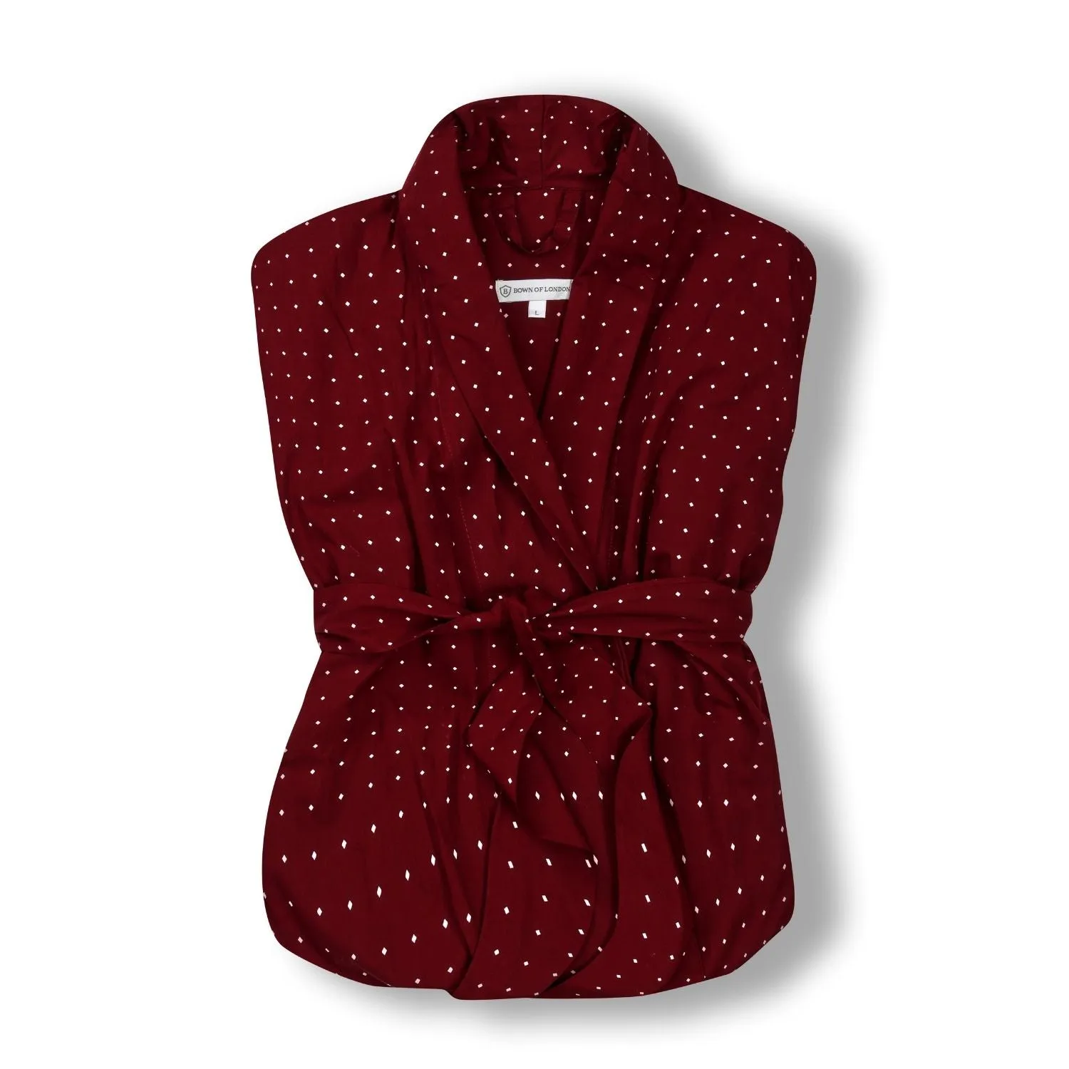 Lightweight Men's Dressing Gown - Tosca Red