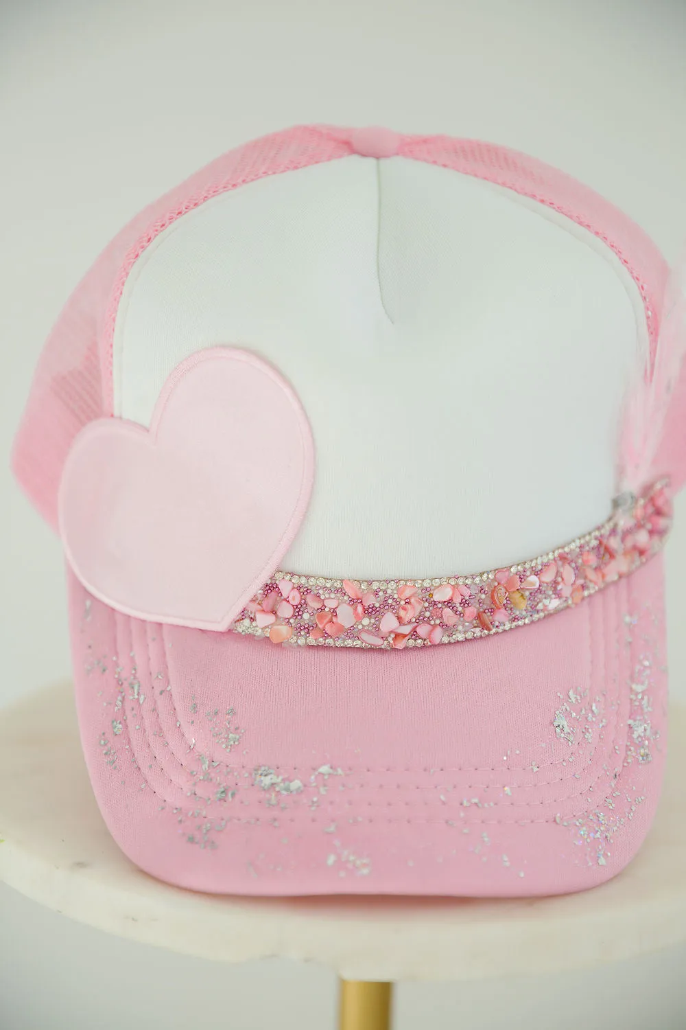 PIECE OF MY HEART TRUCKER HAT