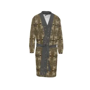 Shivering Blue Heron Bathrobe