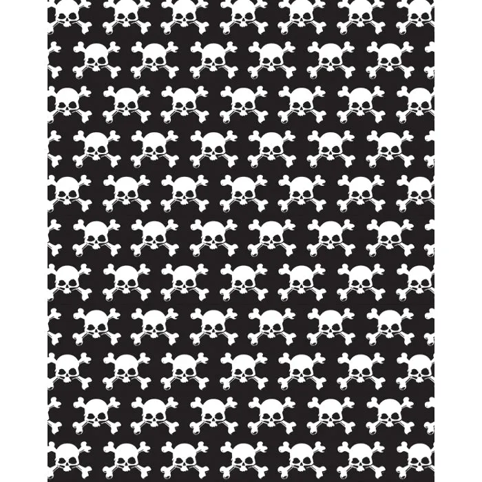 Skull & Crossbones Printed Backdrop