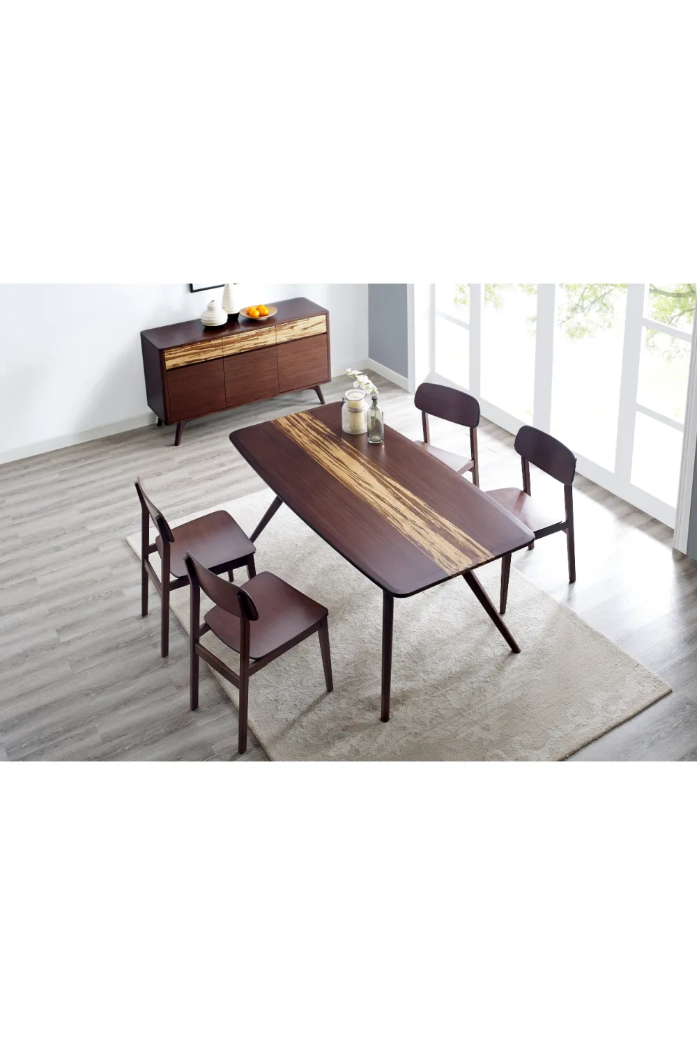 Tiger Bamboo Accented Sideboard | Greenington Azara