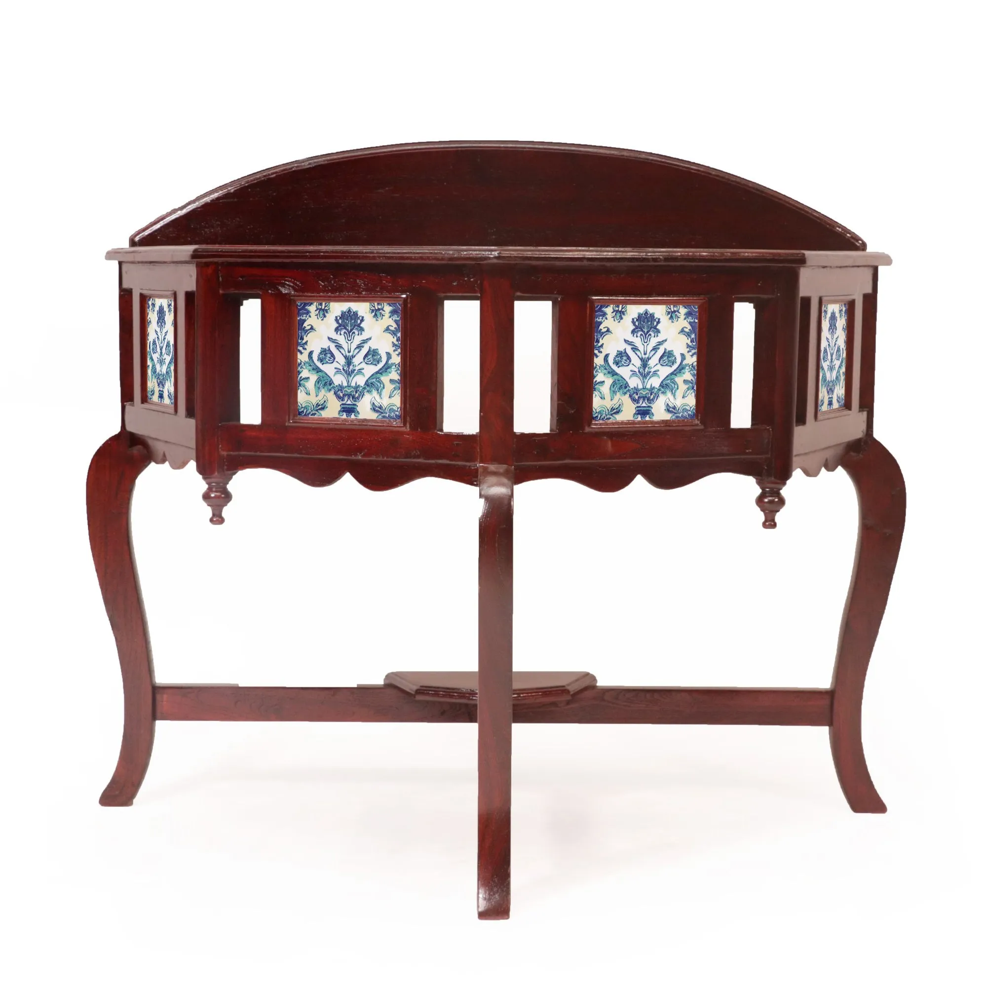 Traditional Classic Tiled Console Table