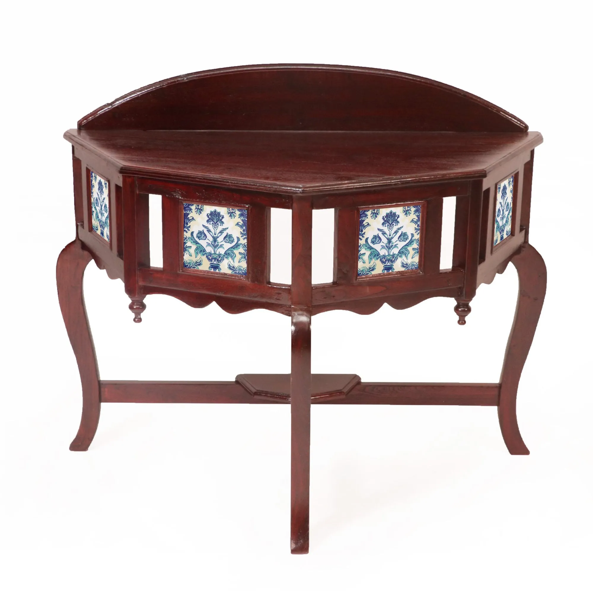 Traditional Classic Tiled Console Table