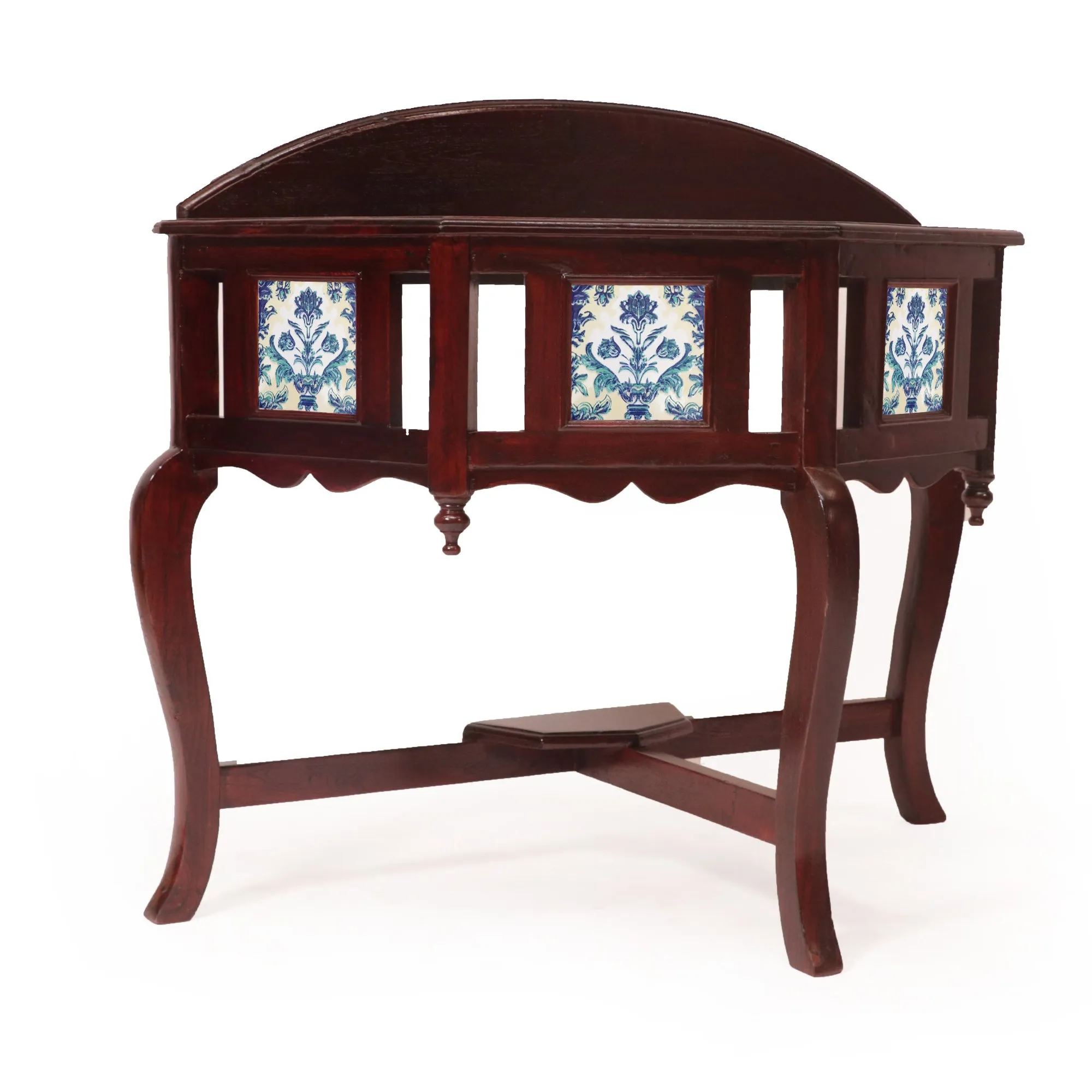 Traditional Classic Tiled Console Table