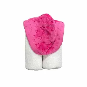 Winx   Blinx White Towel With Pink Star Hood