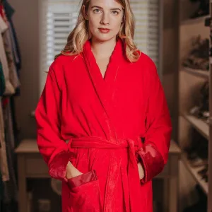 Women's Dressing Gown - Fuchsiaberry