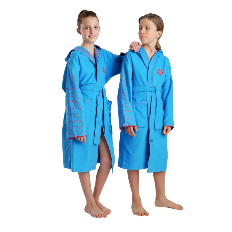 ZEAL PLUS JUNIOR BATHROBE - BLUE/RED