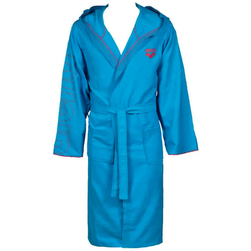 ZEAL PLUS JUNIOR BATHROBE - BLUE/RED
